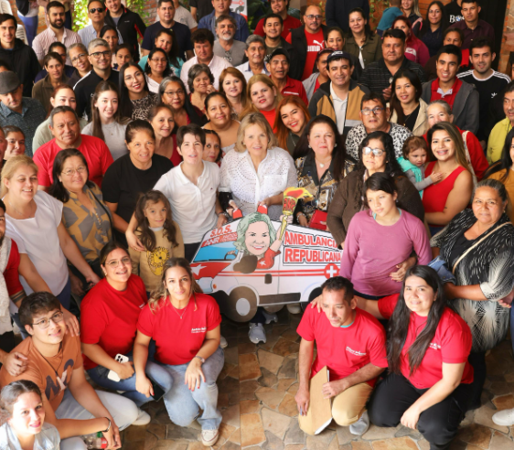 “El partido tiene que recuperar el sentido de solidaridad y patriotismo”: Lilian Samaniego se reunió con dirigentes de Areguá