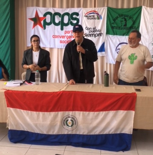 Fernando Lugo reapareció en homenaje del Frente Guasu tras su ACV y animaron a reorganizar a la izquierda