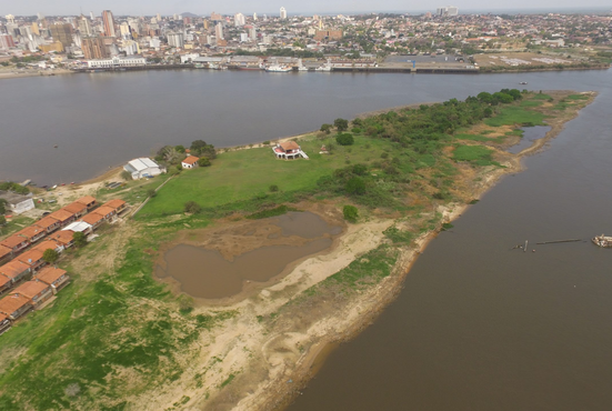 Confirman repunte del río Paraguay, pero aún está por debajo del nivel normal