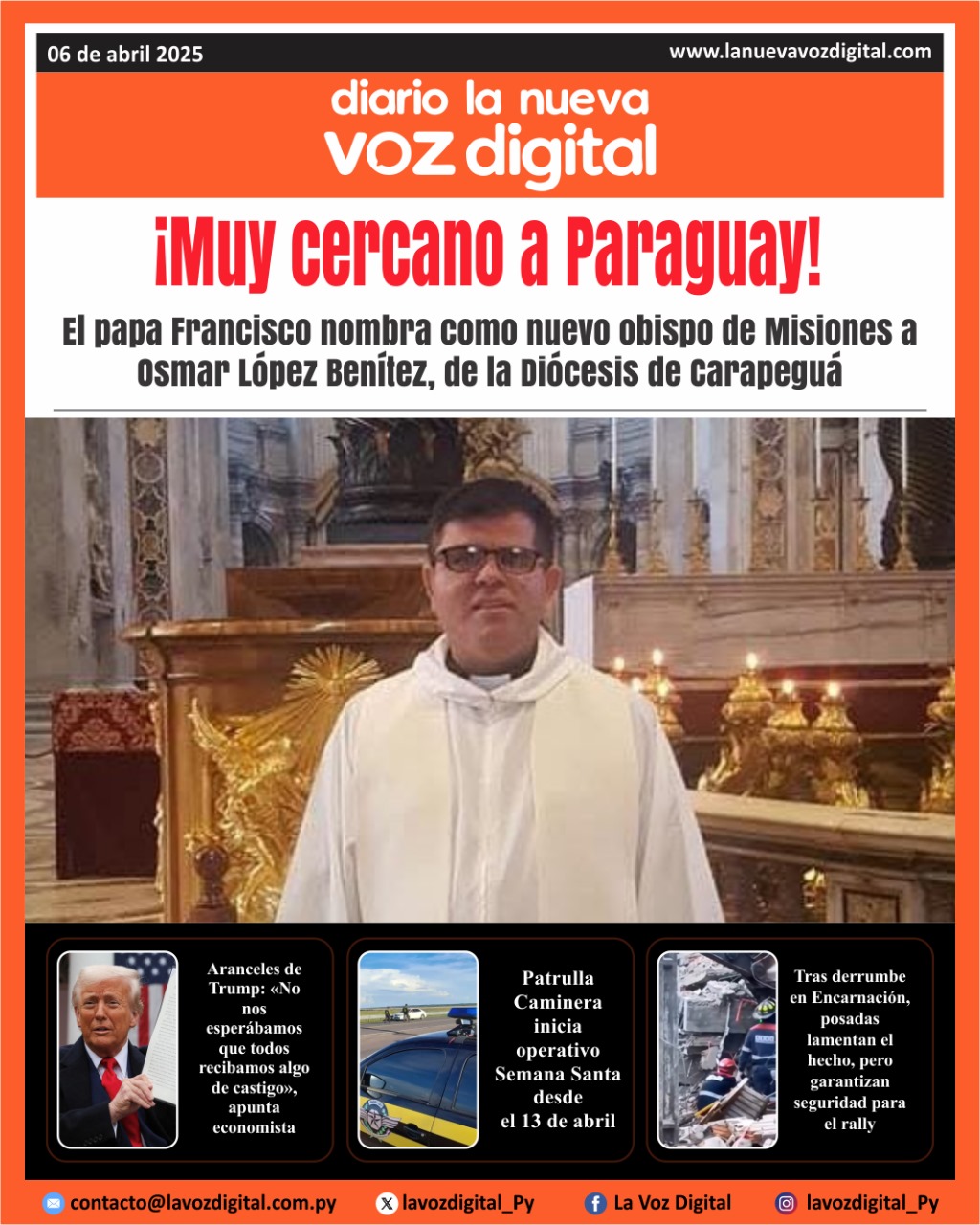 Portada 6 de abril 2025