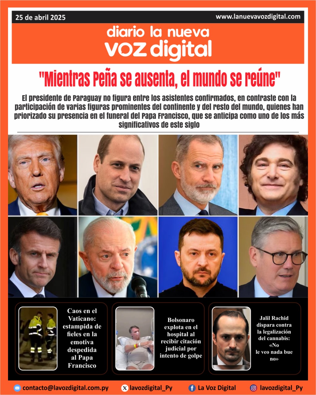 TAPA 25 de abril 2025