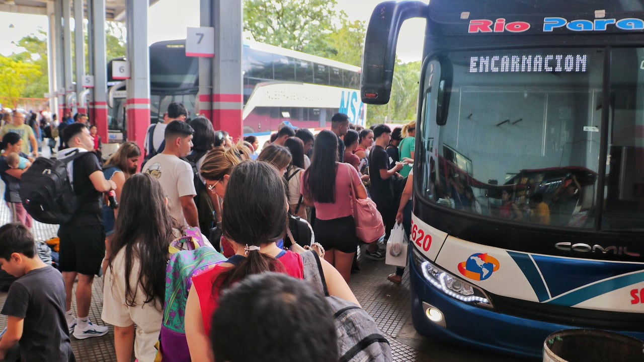 Cerca de 300.000 personas viajaron desde la Estación de Buses