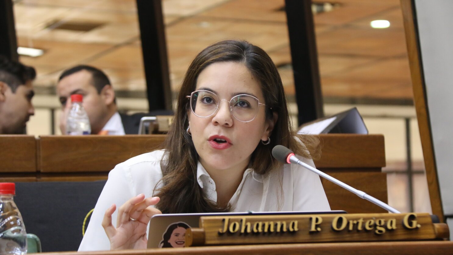 Johanna Ortega descarta renunciar a su banca para candidatarse a la intendencia de Asunción