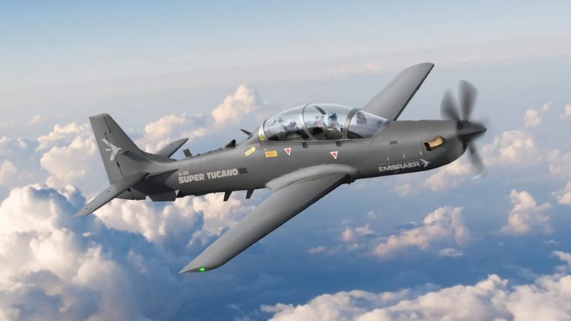 Aviones Super Tucano llegarán el 30 de junio