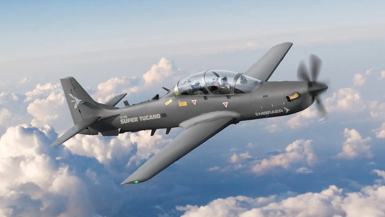 Aviones Super Tucano llegarán el 30 de junio