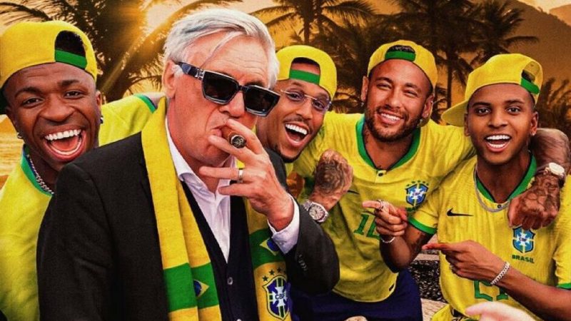 ¡Es oficial! Brasil confirma la llegada de Carlo Ancelotti