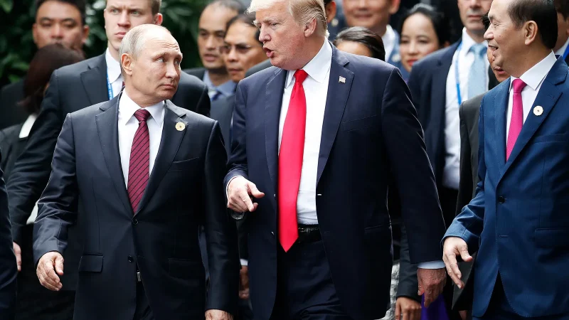 Trump afirma que se reunirá con Putin “tan pronto como sea posible”