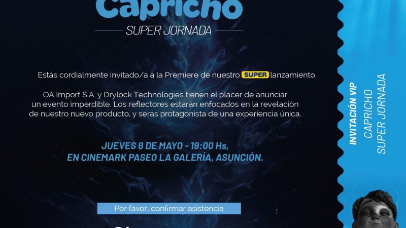 Una experiencia de cuidado superior: OA Group lanza Capricho Super en el Paraguay