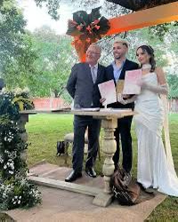 ¡Julio Enciso ya es un hombre casado! El crack de la Albirroja dio el “sí” en una boda de ensueño