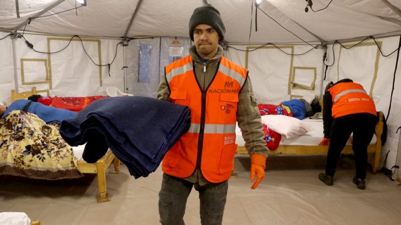 Albergue de la SEN recibió anoche a las primeras 5 personas