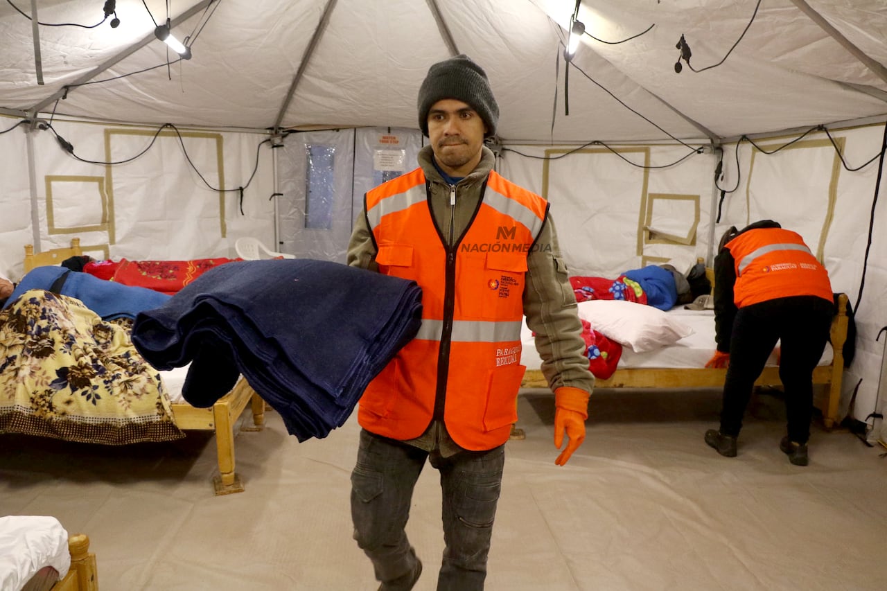 Albergue de la SEN recibió anoche a las primeras 5 personas