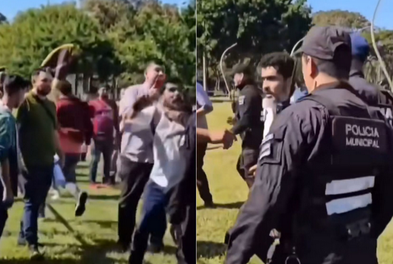 Activista que intentaba escrachar a Miguel Prieto fue agredido por policías municipales