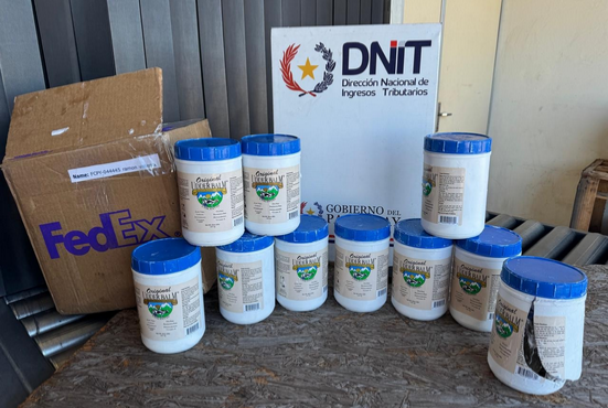 Detectan presunta marihuana oculta entre cremas corporales procedentes de Miami