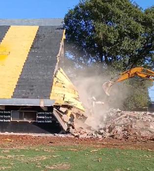 Guaraní dice adiós a su popular «Tobogán»