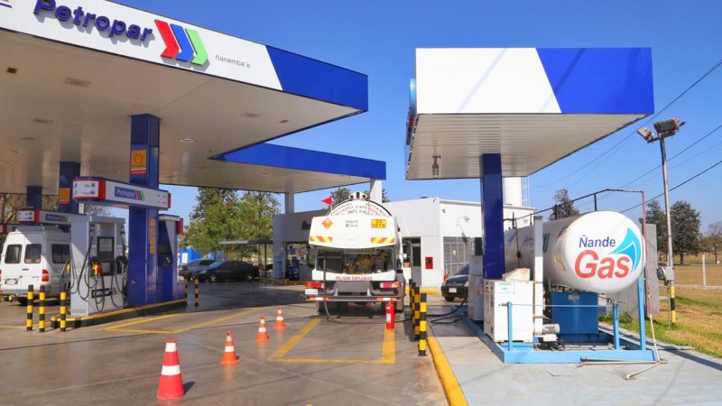Petropar anuncia una reducción de G. 270 en todos los combustibles