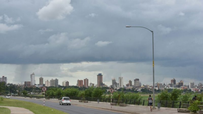 Sin sol pero sin lluvia: así despierta Asunción hoy