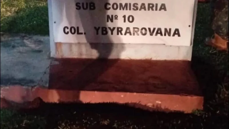 ¿Reapareció el EPP? Atacan a tiros y con explosivos una sede policial y dejan panfletos en Canindeyú