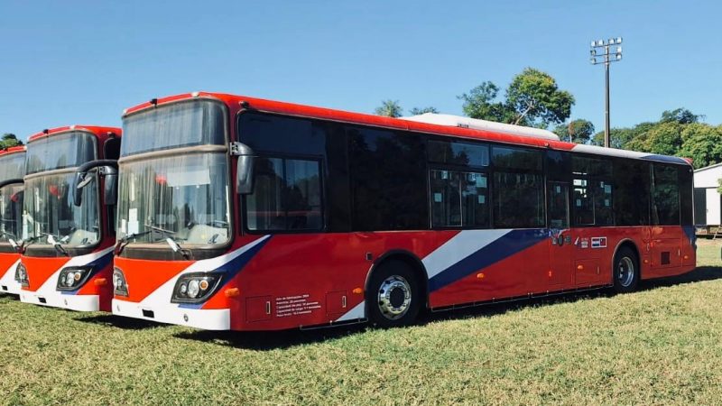 Buses eléctricos comenzarán a operar después del 15 de agosto