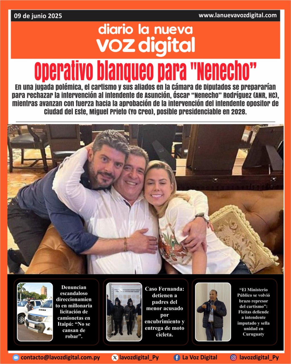 Tapa del Lunes 09/07/25