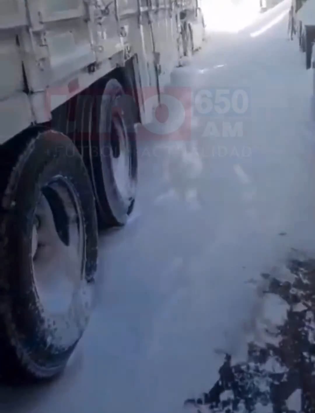 Chile: camioneros paraguayos se encuentran atrapados por la nieve en Atacama