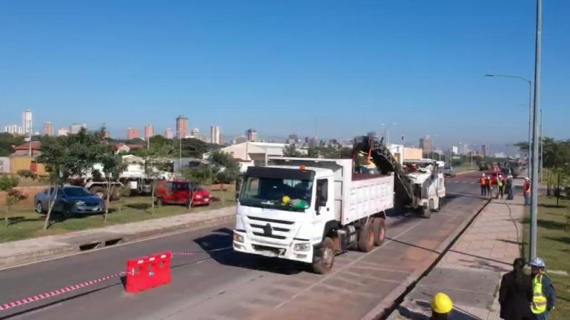 Costanera de Asunción: comienzan obras de cableado subterráneo