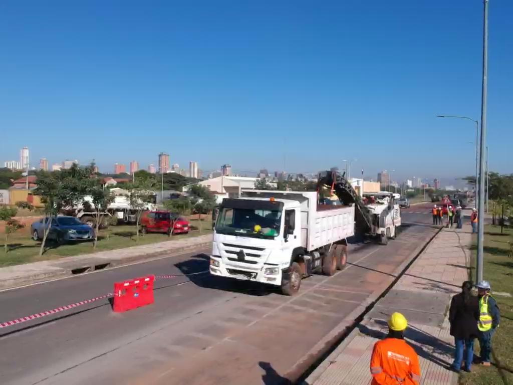 Costanera de Asunción: comienzan obras de cableado subterráneo