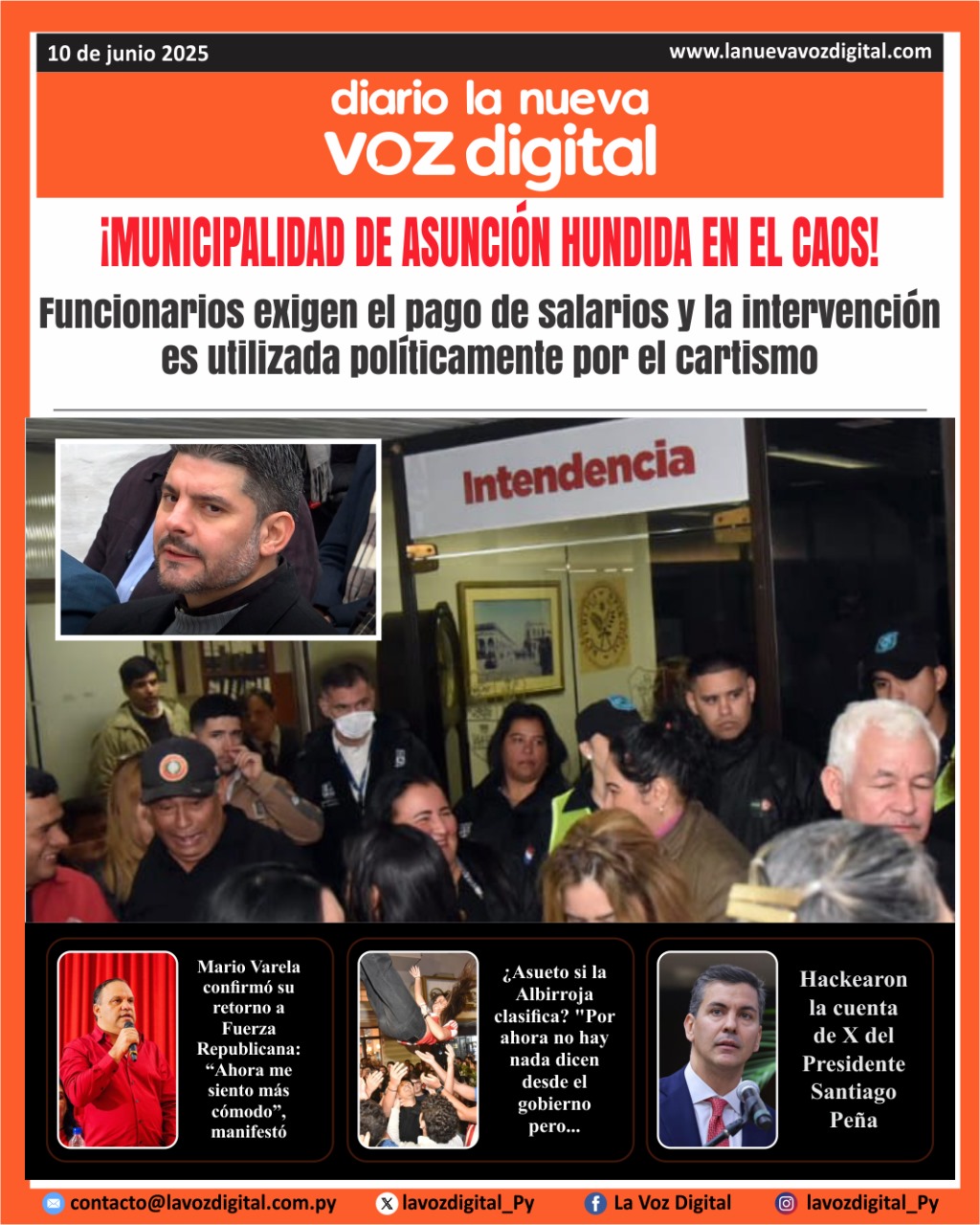 Tapa del Martes 10/06/25