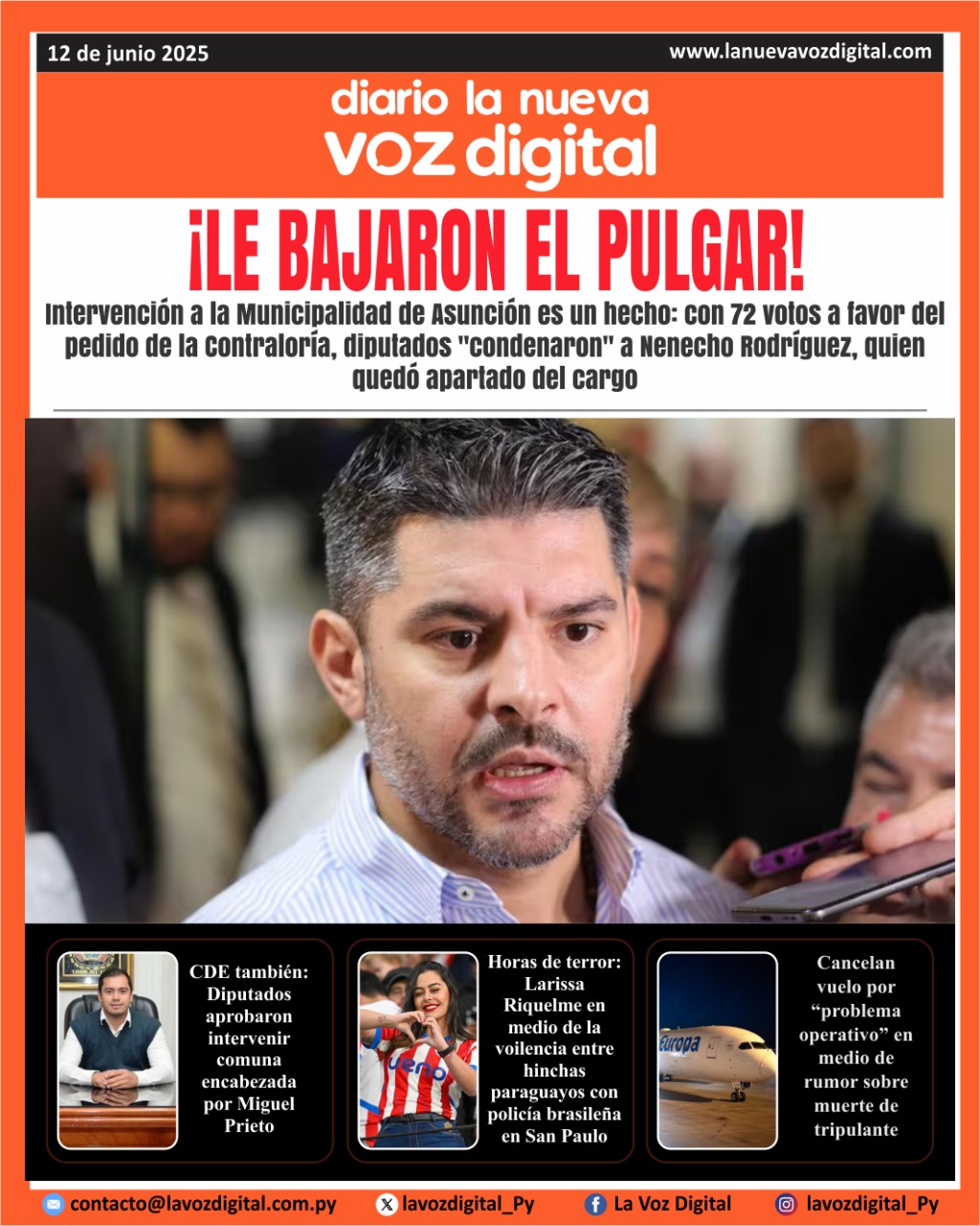 Tapa del 12/06/25