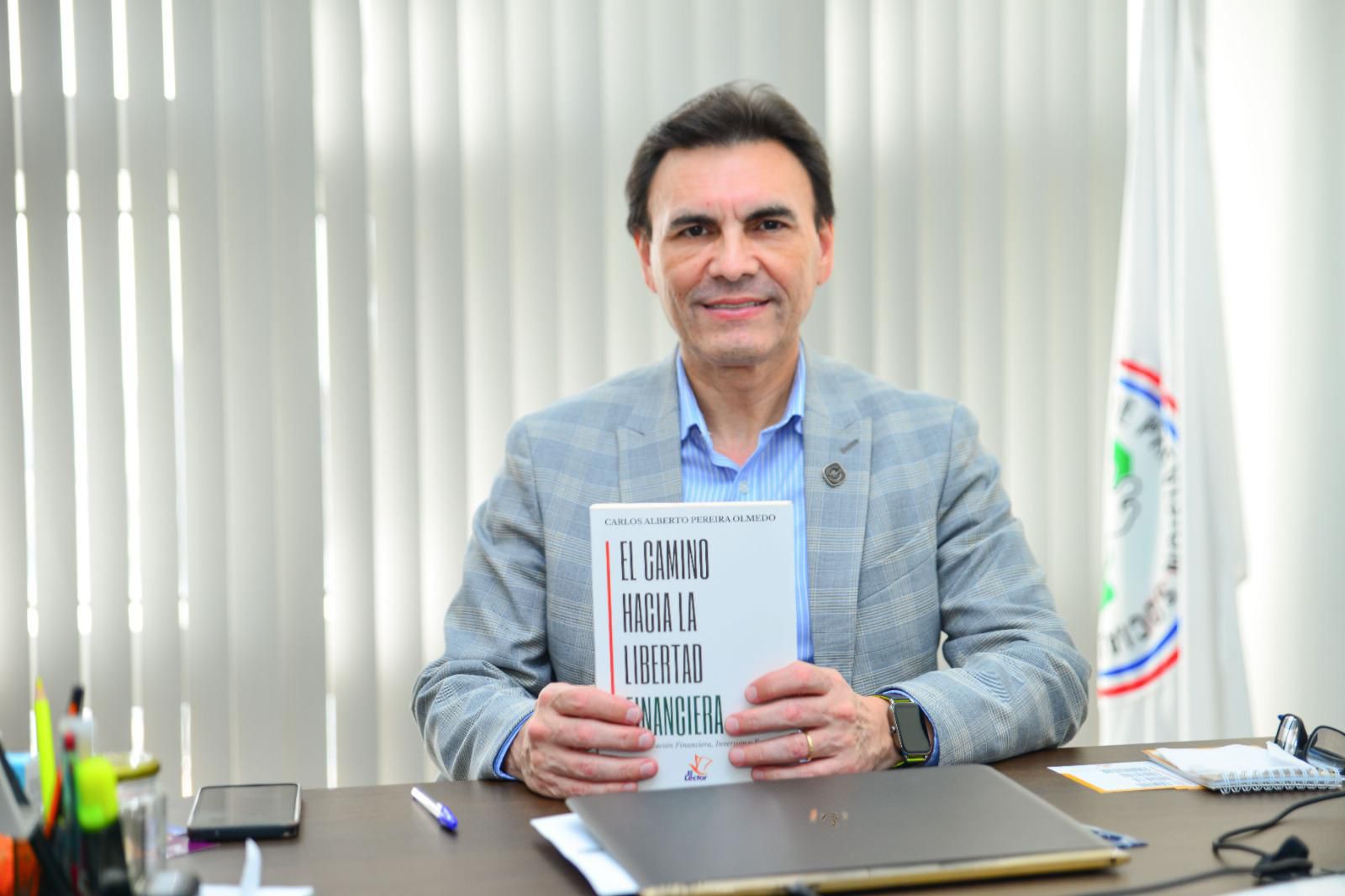 “El camino hacia la libertad financiera”: Carlos Pereira Olmedo habla de prosperidad y conciencia económica