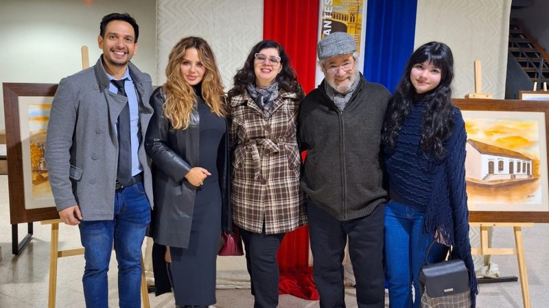 ¡El arte revive en la ciudad! Impactante exposición de la Arq. Elba Ferreira en La Tribuna