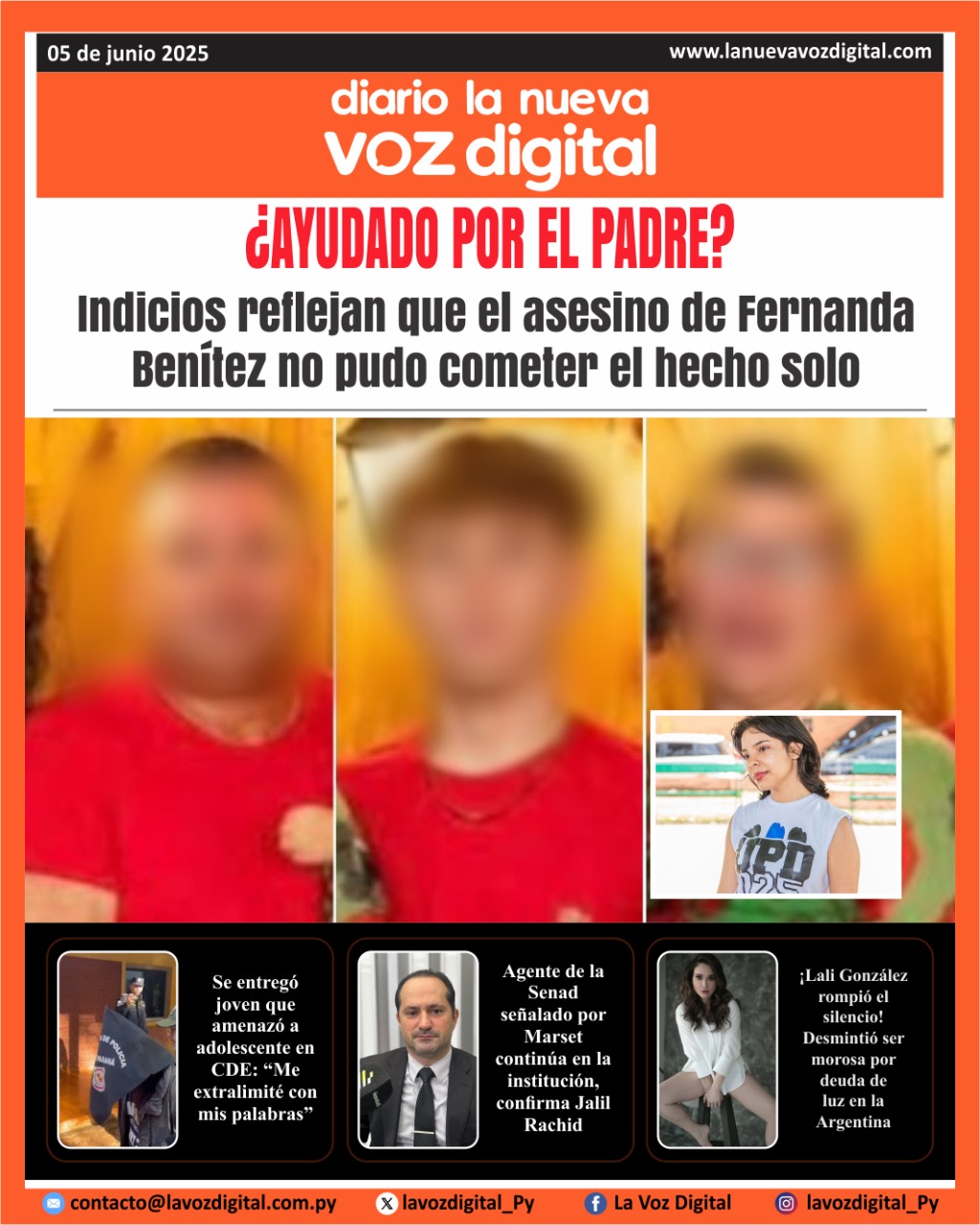 Tapa 5 de junio 2025