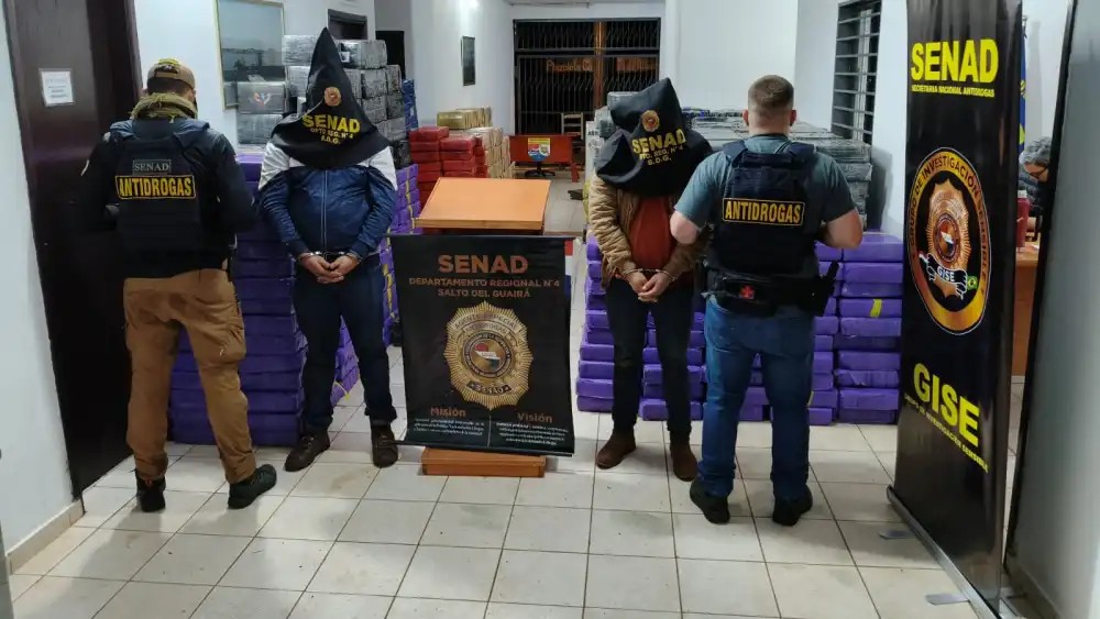 Operación traición: Tras golpe millonario al narco caen 13 toneladas de marihuana en Katueté
