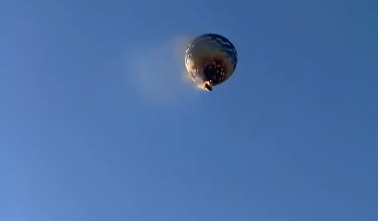 Accidente de globo aerostático deja 8 muertos en Brasil