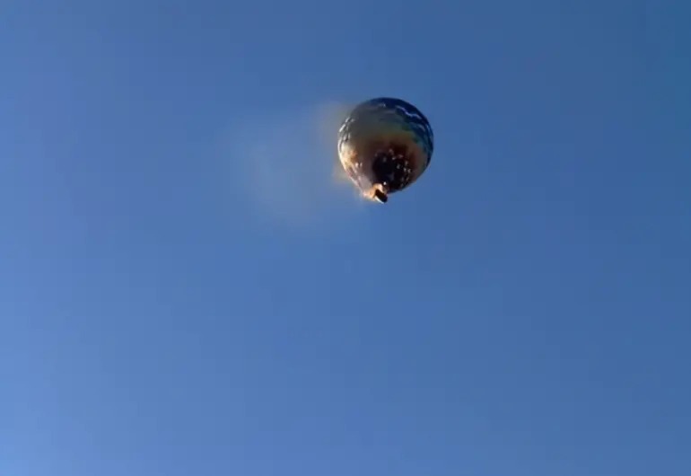 Accidente de globo aerostático deja 8 muertos en Brasil