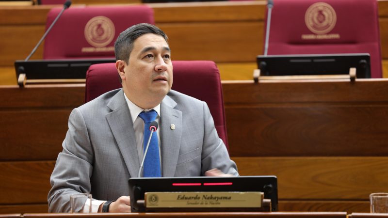 Senador Nakayama anunció que quiere ser presidente: “Voy a tapar los agujeros del barco”