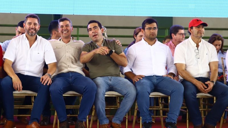 Honor Colorado A y B en Caaguazú: gobernador Marcelo Soto y senador Beto Ovelar exponen grieta interna en el oficialismo