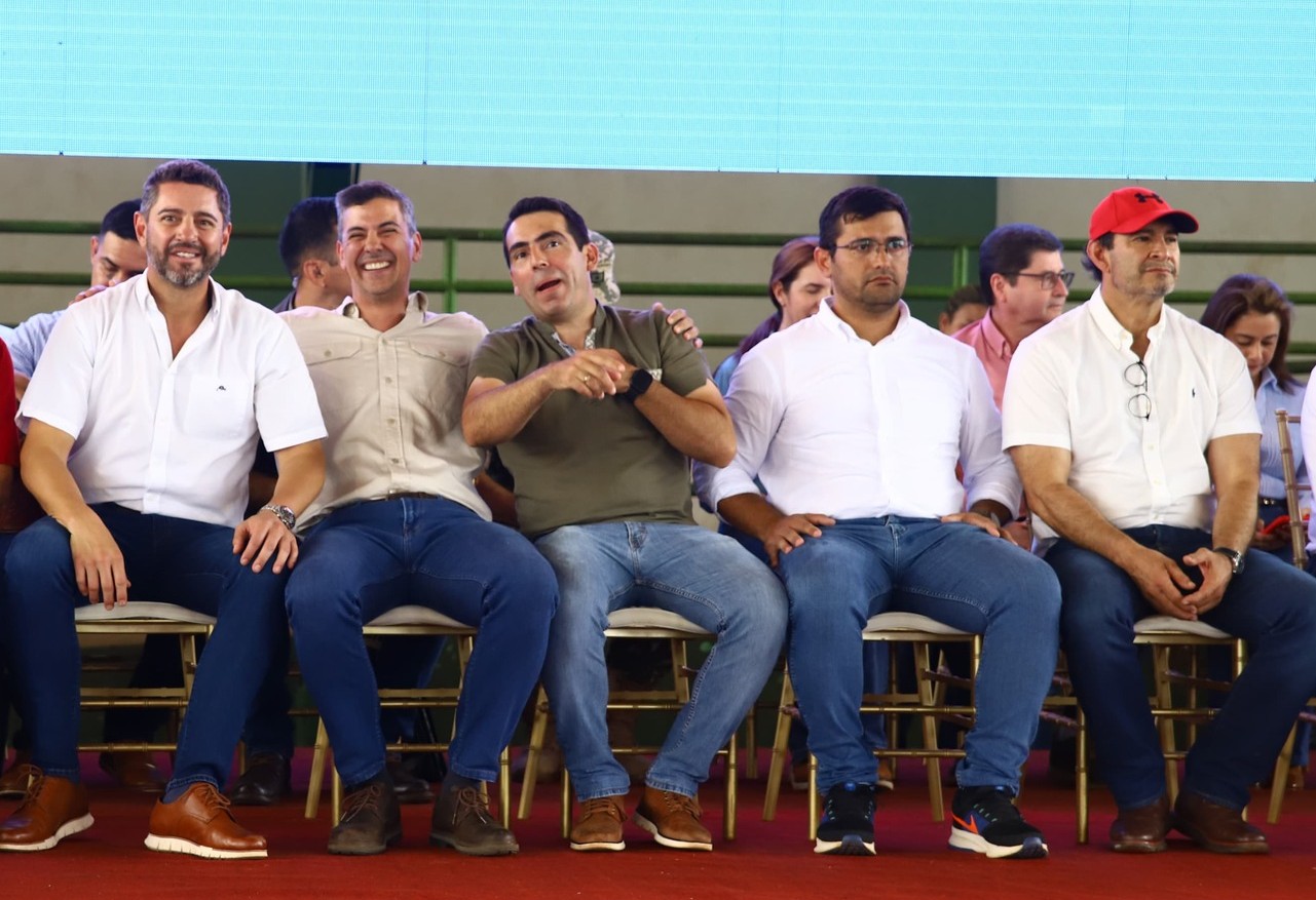 Honor Colorado A y B en Caaguazú: gobernador Marcelo Soto y senador Beto Ovelar exponen grieta interna en el oficialismo