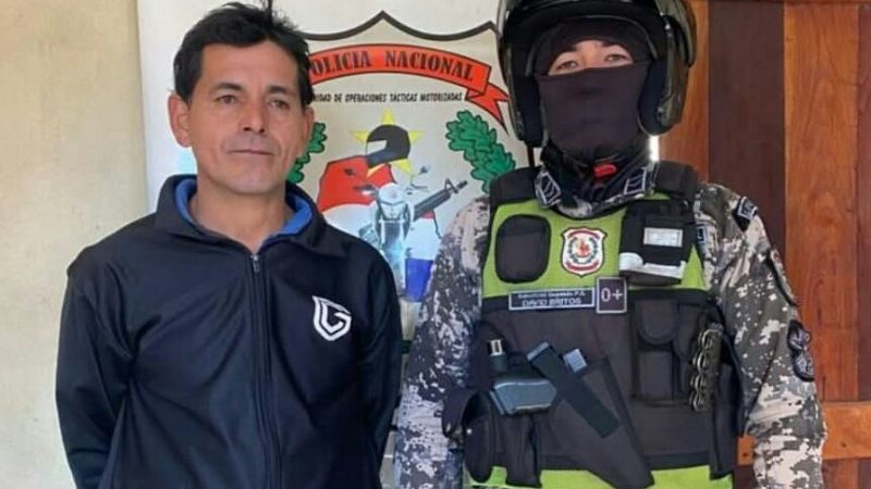 ¡20 años prófugo! Capturan al presunto asesino y violador de la niña Felicita en Cerro Yaguarón