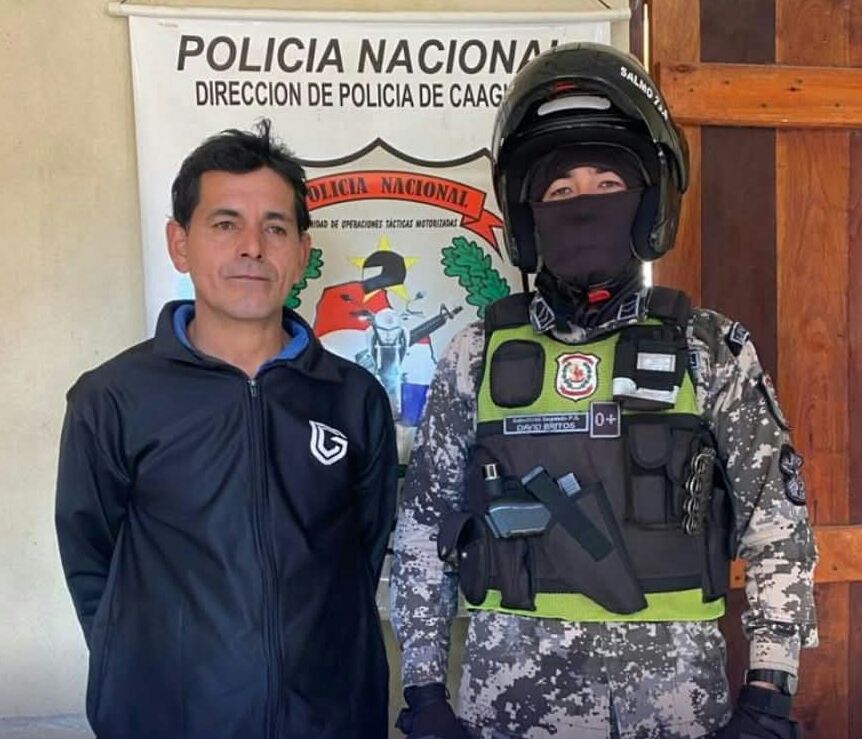 ¡20 años prófugo! Capturan al presunto asesino y violador de la niña Felicita en Cerro Yaguarón