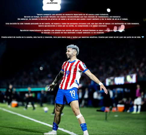 Julio Enciso pone pausa a la Albirroja para priorizar su salud mental y bienestar