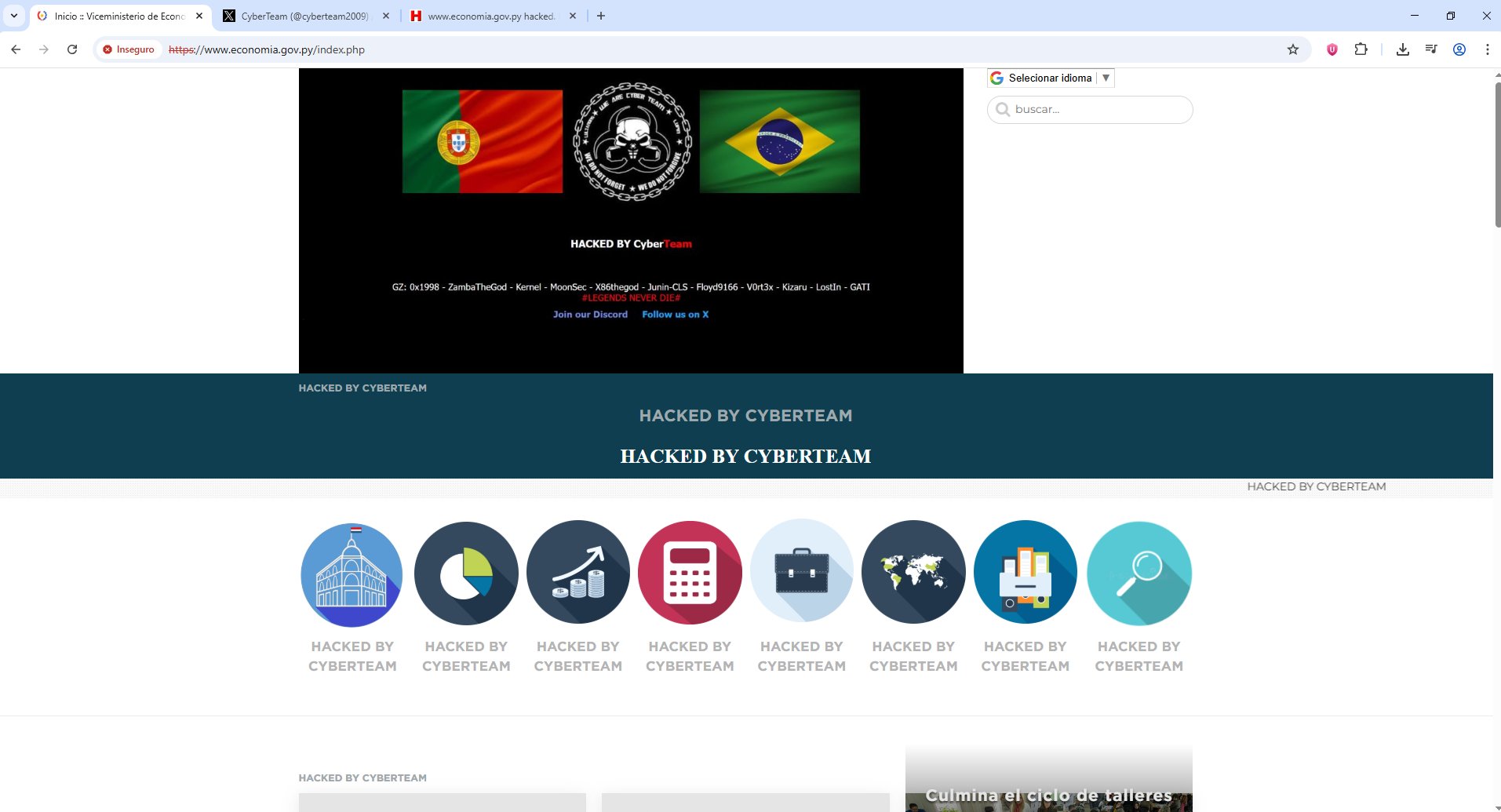 “Villate y el MITIC cobran alto, pero no protegen nada”, dicen hackers que anunciaron ataques a páginas del Estado