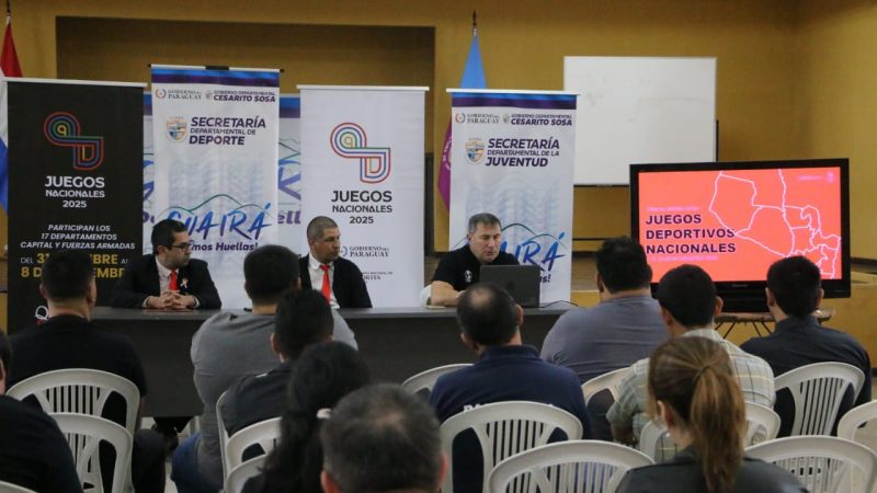 Juegos Olímpicos a la Paraguaya: Avanza la cuenta regresiva para los Juegos Deportivos Nacionales 2025