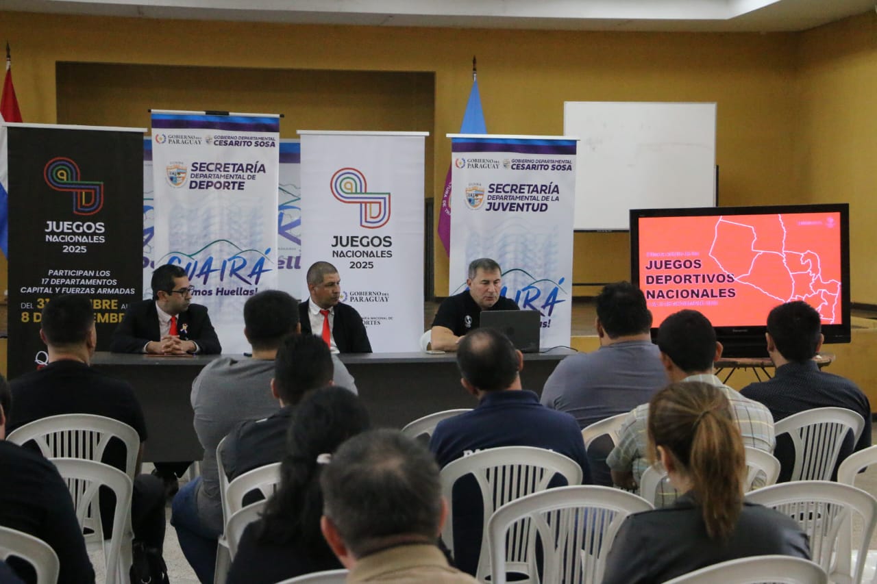 Juegos Olímpicos a la Paraguaya: Avanza la cuenta regresiva para los Juegos Deportivos Nacionales 2025
