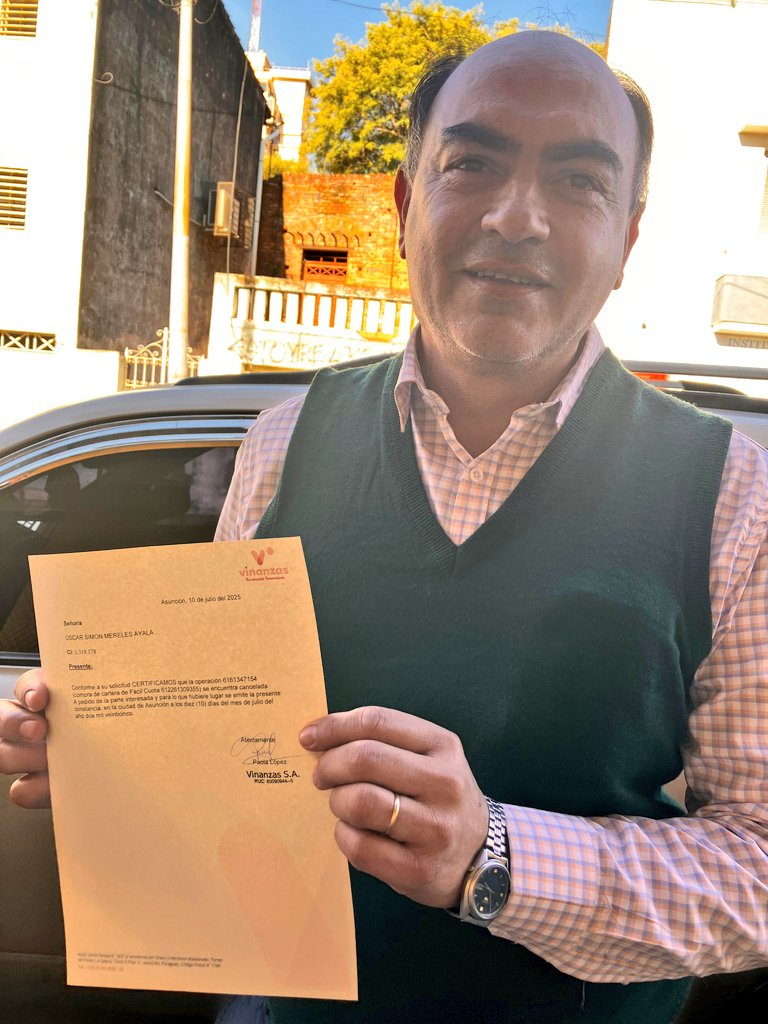 Lo amenazaban con una demanda de G. 14 millones por un pagaré saldado y otra deuda que nunca existió