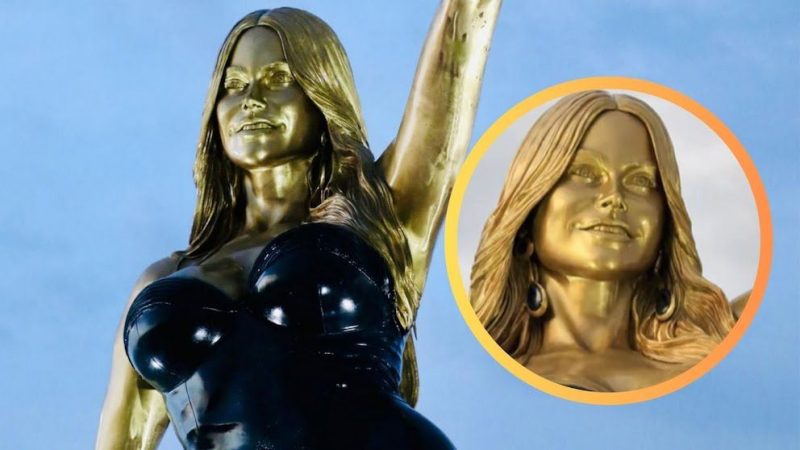 “La estatua está… y por fin Sofía también”: Tras memes, críticas y comparaciones, Vergara rompe el silencio sobre su monumento en Barranquilla