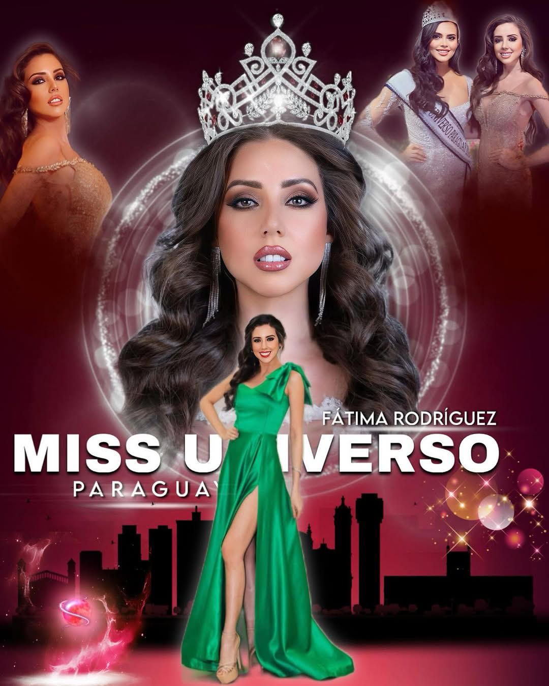 ¡Habemus Miss Universo Paraguay! Fátima Rodríguez, la reina que promete hacer historia
