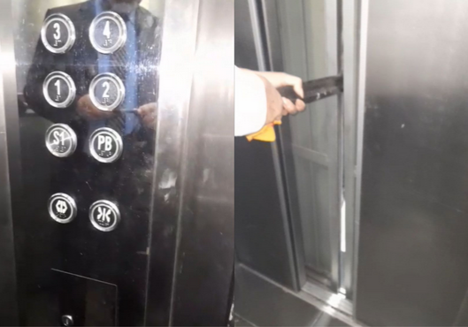 Cuatro personas quedaron atrapadas en el ascensor de Diputados por una hora