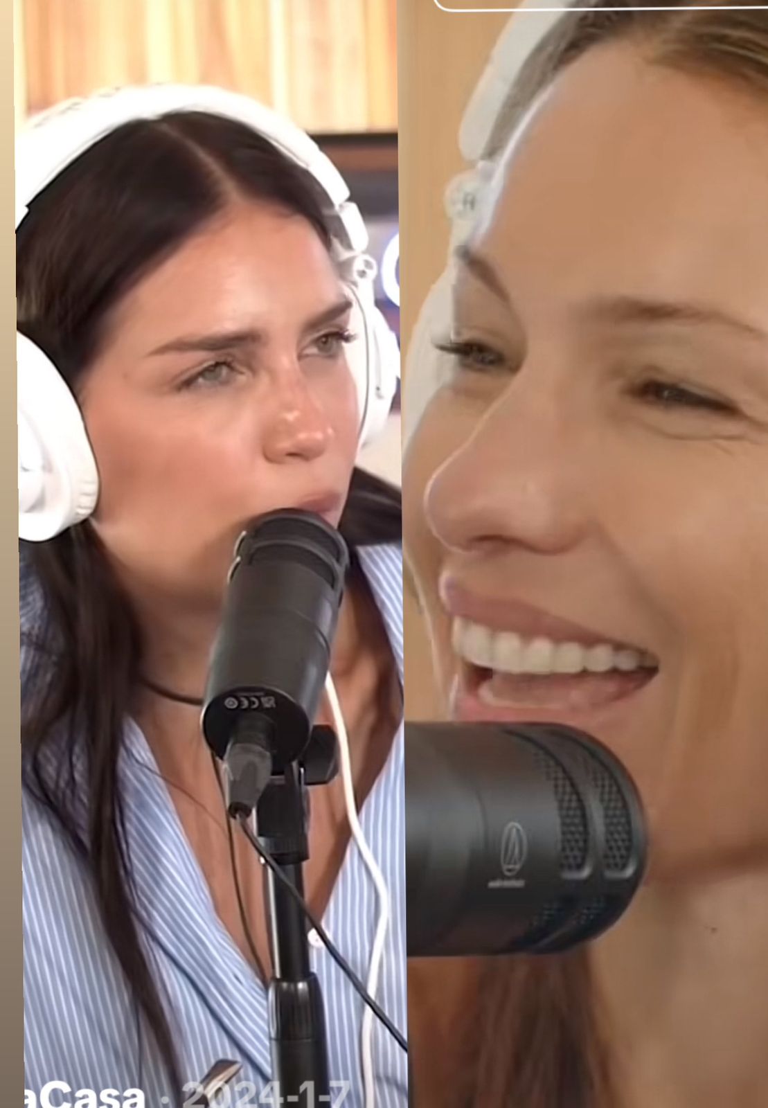 El video de Pampita y Zaira Nara que desató un escándalo: »Nos damos cuenta cuando una mina es zorra»