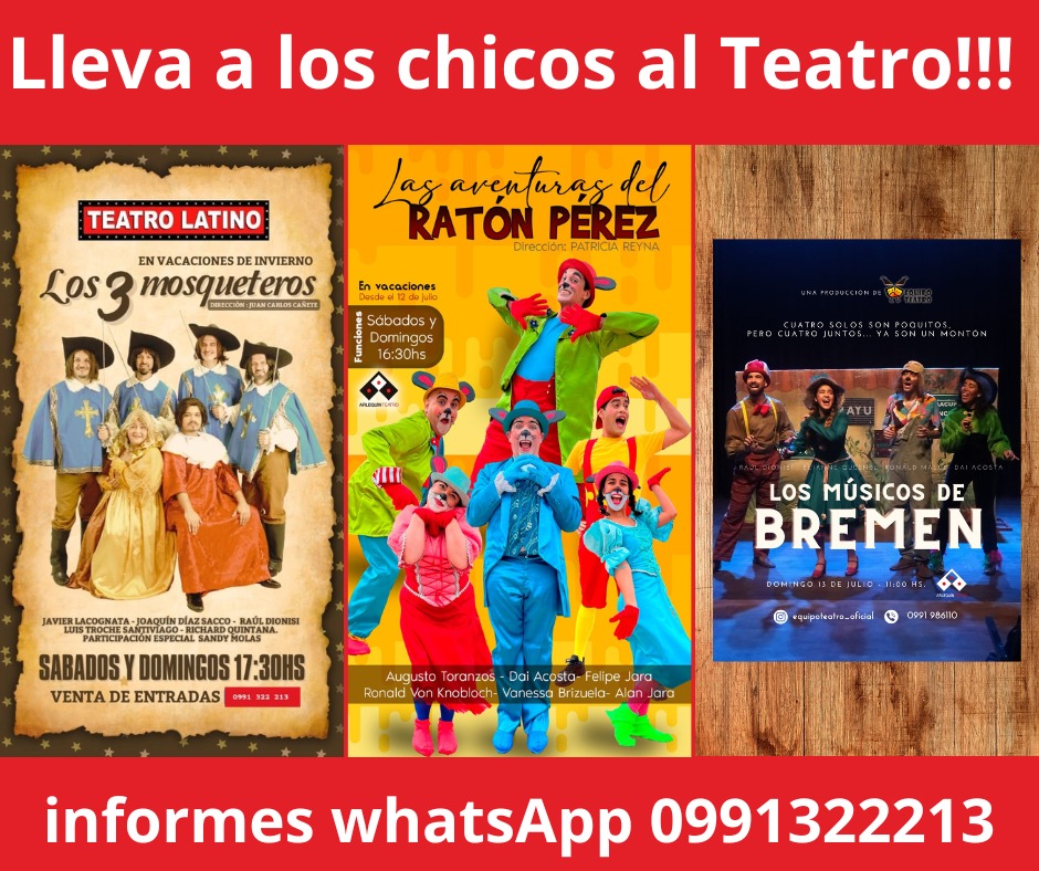 VACACIONES CON MAGIA Y TEATRO INFANTIL!