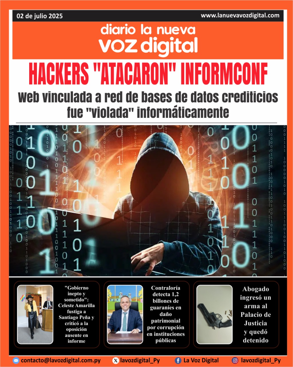 Tapa del 2 de julio del 2025